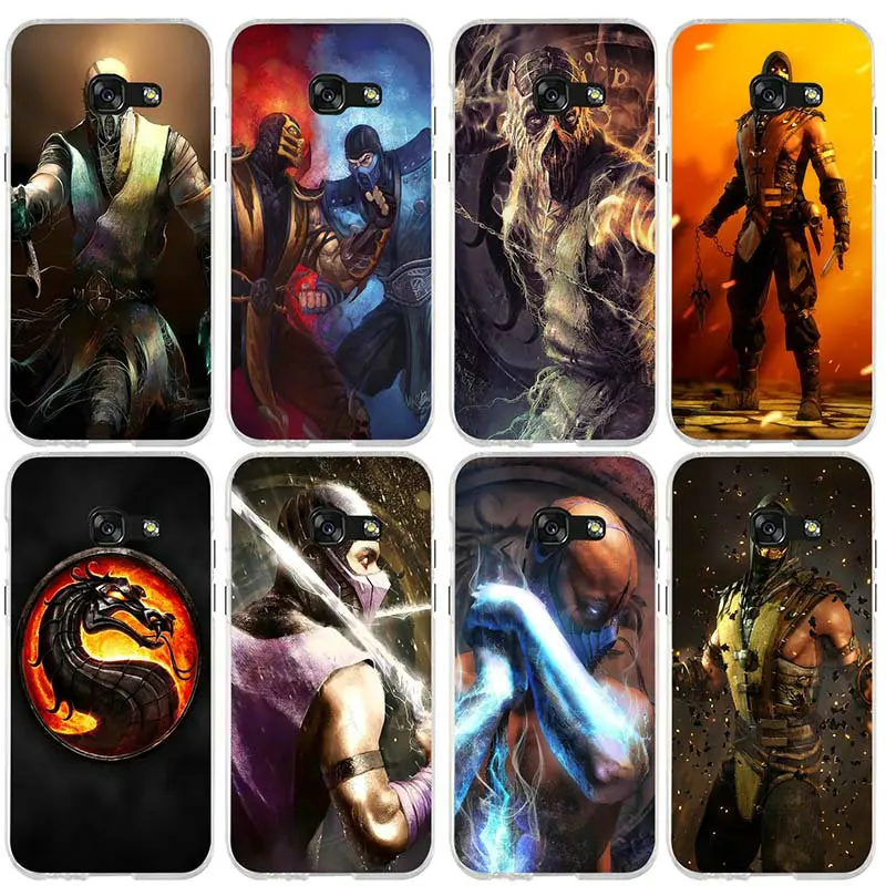 

Mortal Kombat Soft TPU Silicone Phone Cases Bags For Samsung Galaxy J2 J3 J4 J6 J5 J7 J8 A3 A5 A7 2016 2017 2018 Coque Cover