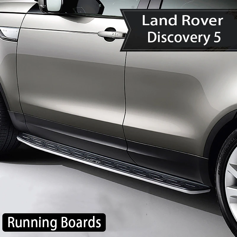 Для Land Rover Discovery 5 LR5 2017 2018 2019 автомобильные беговые доски авто боковые ступенчатые