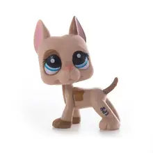 New Lps Pet Shop Real Pet Yellow White Red Brown Great Dane Collection Mini Action Stand Figure Best Gift for Children New Lps Pet Shop Real Pet Yellow White Red Brown Great Dane Collection Mini Action Stand Figure Best Gift for Children