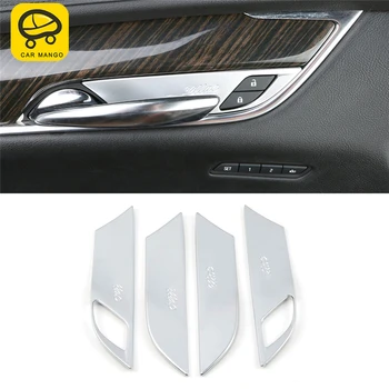 

CAR MANGO Car Styling Inner Door Bowl Door Wrist Cover Trim Frame Sticker Interior Accessories for Cadillac XT5 2016