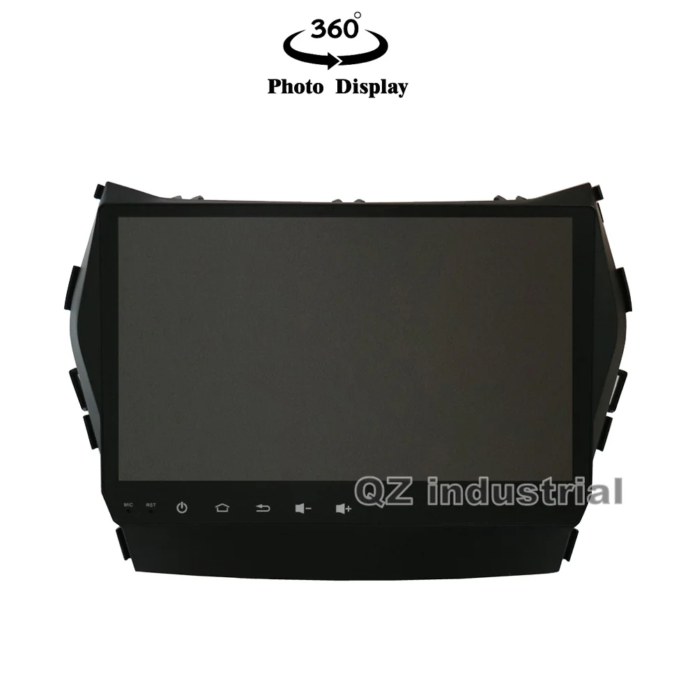 Cheap QZ industrial HD 9inch Android 8.1 T3 for Hyundai IX45 Car DVD Multimedia player with Radio Navigation BT GPS 3G 4G WIFI RDS Map 3