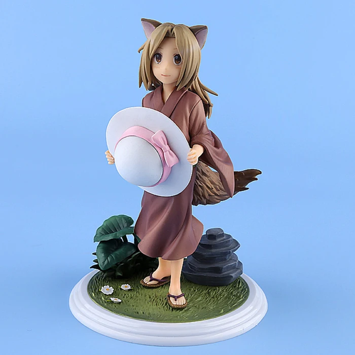 Аниме Natsume Yuujinchou Little Fox ПВХ фигурка Коллекционная модель игрушки куклы 17