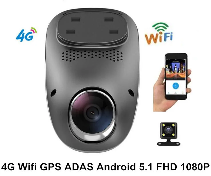 4 г FHD 1080 P WI FI Android 5 1 gps навигации автомобиля Скрытая Dvr тире Камера Remote Monitor двойная