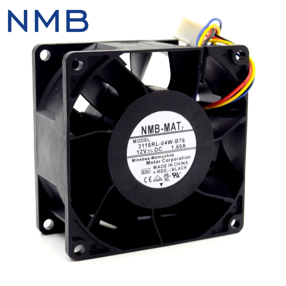 3115RL 04W B76 8038 8CM/ 12V cm super violent fan cooling fanin Fans