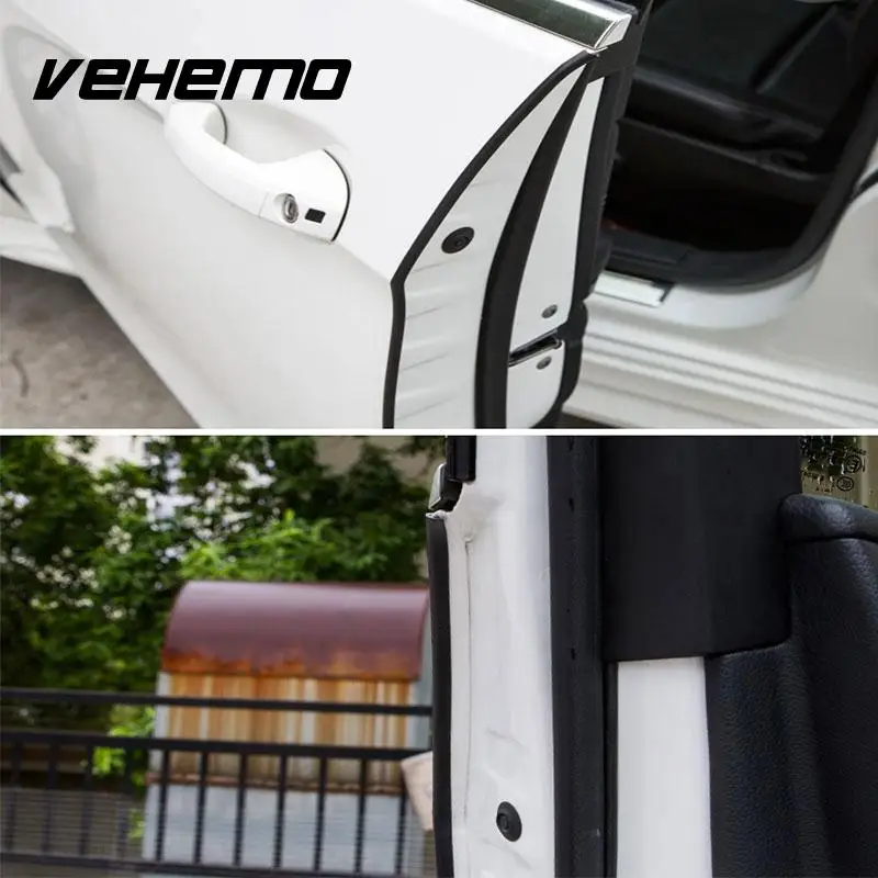 Vehemo 2018 new 8M Car Auto Door Edge Protector Sealing Strip Seal With Adhesive Styling | Автомобили и мотоциклы