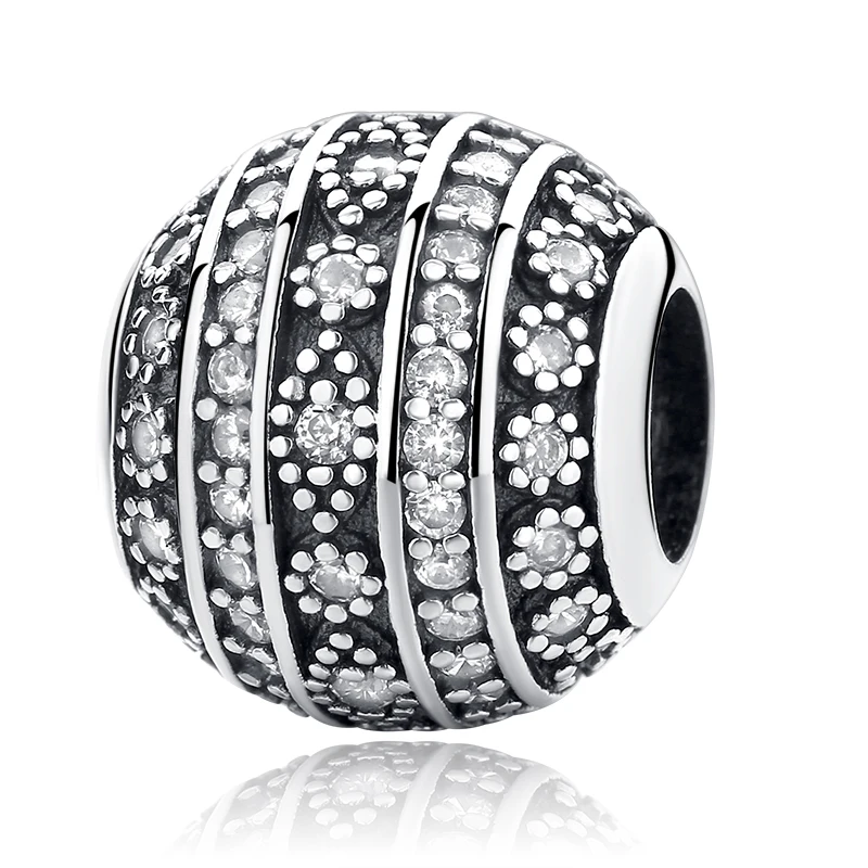 Diy ювелирные изделия для женщин подходят Pandora Подвески из стерлингового серебра