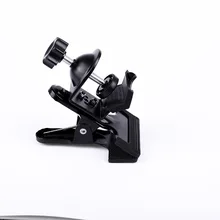 Kaliou Photo Studio Accesseries Tripod Head Multifunctional Clip Clamp Holder Mount with Standard Ball Head Light Flash Stand