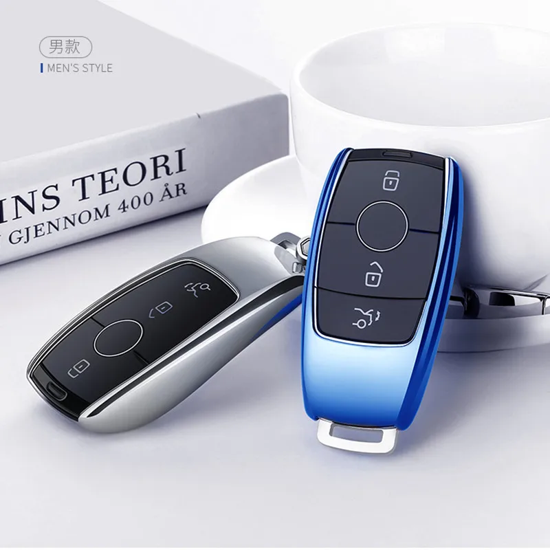 TPU Car Key Cover Case Shell Bag Protective soft For Mercedes Benz 2017 E Class W213 2018 S class Accessories Car styling TPU Car Key Cover Case Shell Bag Protective soft For Mercedes Benz 2017 E Class W213 2018 S class Accessories Car styling