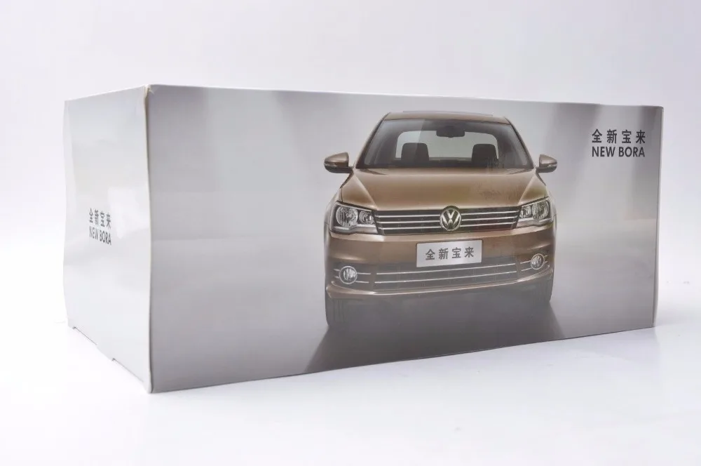 1:18 литая под давлением модель для Volkswagen VW Bora 2013 красный сплав игрушечный автомобиль миниатюрная Коллекция подарков Jetta US