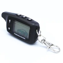 TW 9010 LCD Remote Control Key Fob with LOGO, for Russian Version Tomahawk TW9010 two way car alarm system /Tomahawk TW-9010