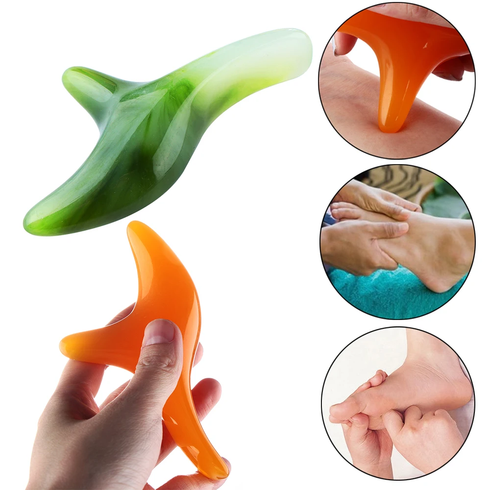 Foot Care Tools Chinese Traditional Agate GuaSha Scraping Board Massage