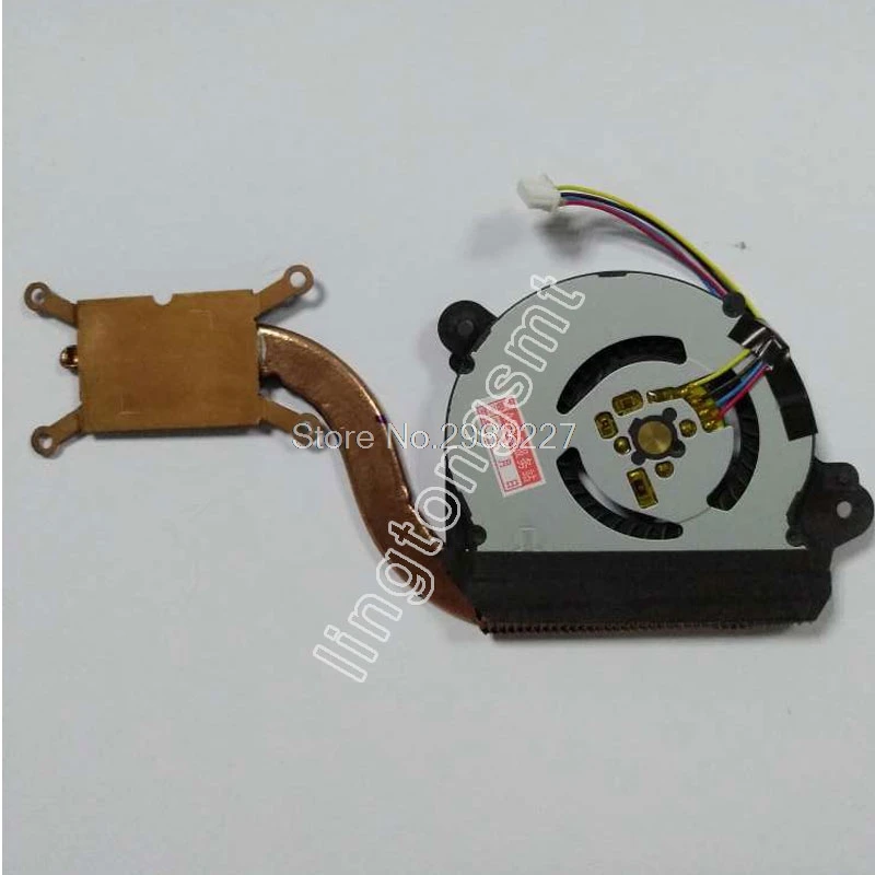 New CPU Fan heatsink for Asus VivoBook S200E X201E X201EP X202E improved Heatsink copper pipe better alumimun AB05105HX060B00 New CPU Fan heatsink for Asus VivoBook S200E X201E X201EP X202E improved Heatsink copper pipe better alumimun AB05105HX060B00