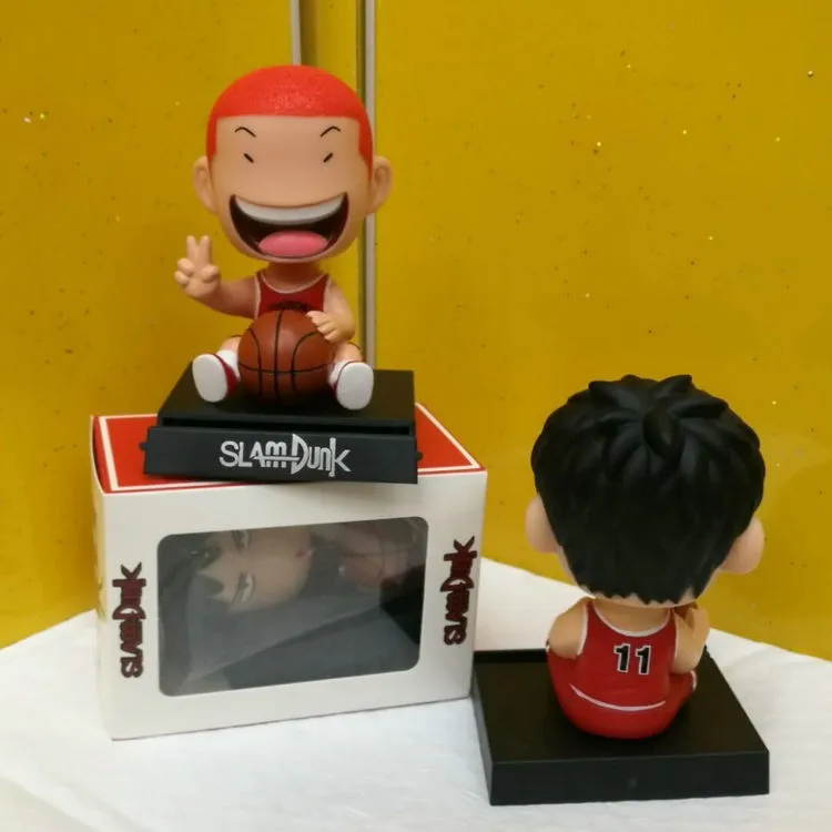 Slam Dunk Bobble Глава 1/10 масштаб окрашенные Hanamichi Sakuragi и ACGN Rukawa Kaede ПВХ Фигурку Коллекционная Модель Игрушки KT2992