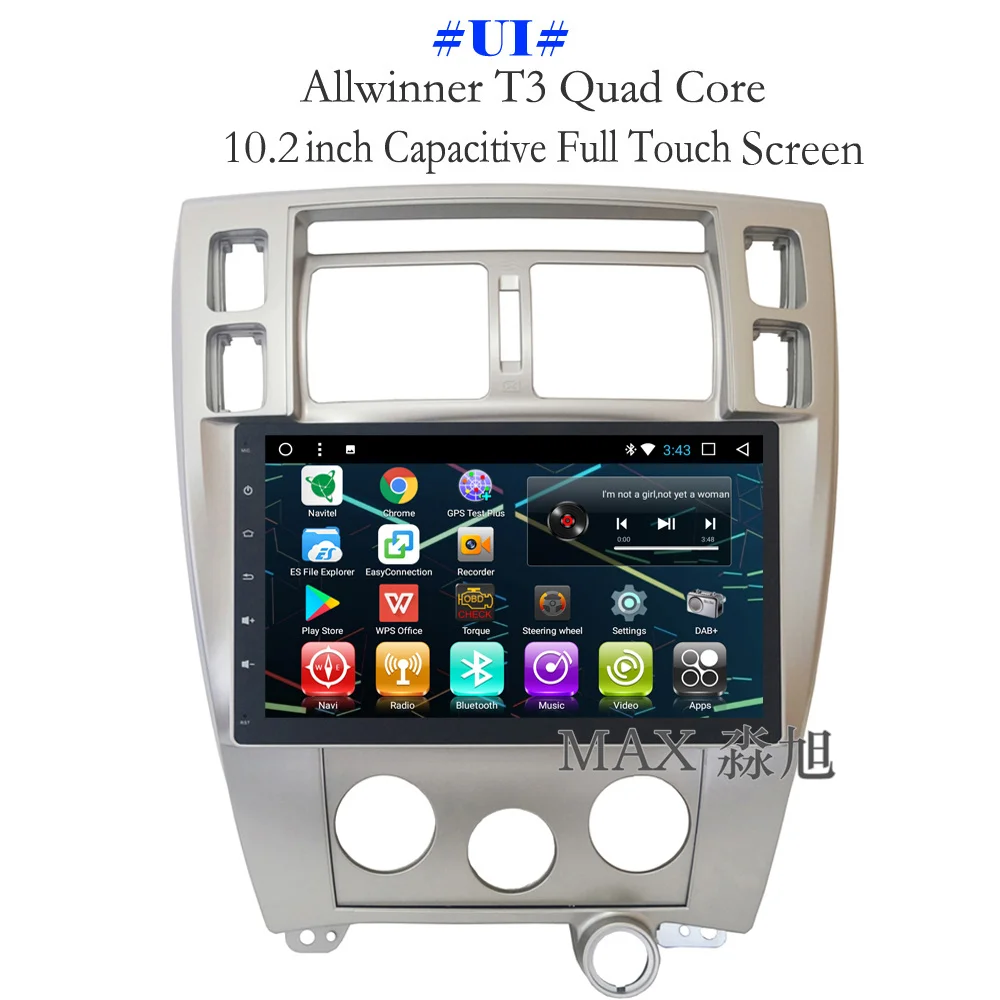 MAX Android 8 1 Автомобильный DVD плеер для Hyundai Tucson 2004 2005 2006 2007 2008 2009 2010 2011 2012 2013 2014