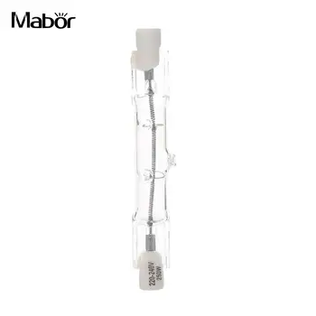 

Halogen Lamp Transparent Glass AC220V-240V 75mm Double Ended Linear R7S 250W Household Supply Indoor Room Lighting