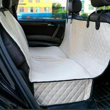 Автомобильный переносчик для собак, сумка для собак, подушка для сиденья для домашних животных, задний Чехол на скамью, коврик для путешествий, аксессуары для собак, противоскользящие складные автомобильные коврики