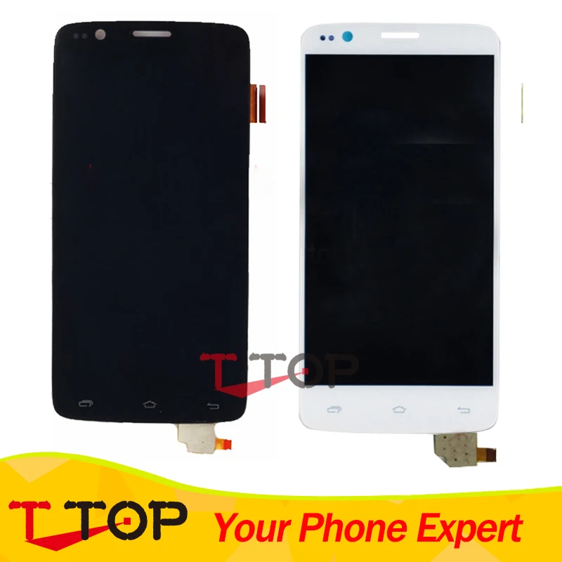 

LCD Assembly Replacement  For Fly IQ4409 Era Life 4 LCD Display Touch Screen Panel Digitizer 1PC/Lot