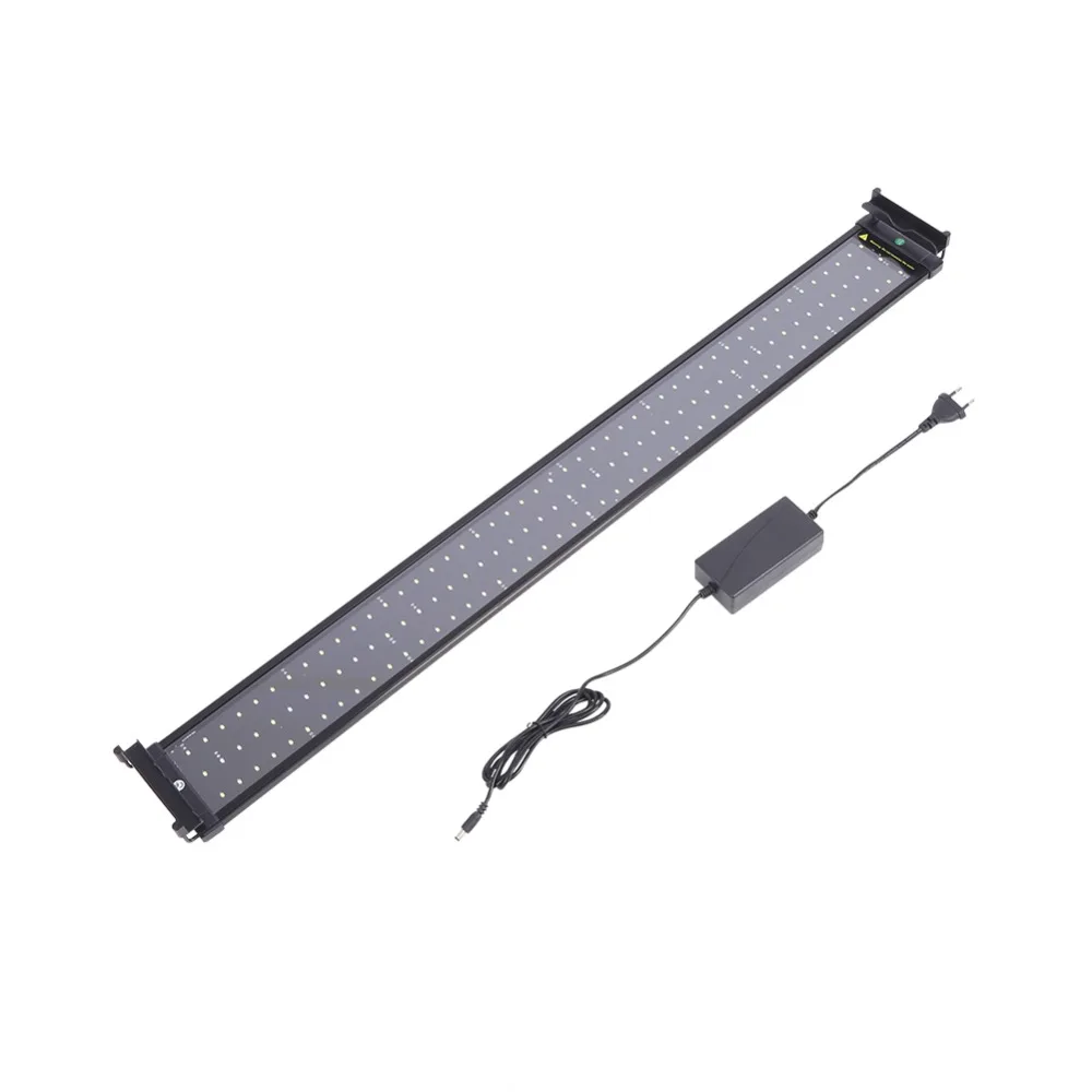 

2300LM 144 LED Light Aquarium Fish Tank 110V - 240V 50/60HZ Submersible Lighting with Extendable Bracket with Power Supply