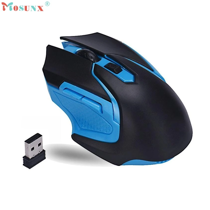 

Adroit 2016 New 1PC Fashion Optical 2.4GHz Wireless Gaming Mouse Mice For PC Computer Laptop JUN23 drop shipping