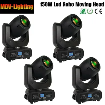

4pcs/lot Newest product moving head 150w led beam sharply zoom moving head light