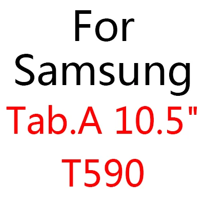 For Tab.A T590 100 шт./лот brsuang кожаный чехол для планшета С Откидывающейся Крышкой тонкий Беспроводной Чехлы C клавиатурой Bluetooth для samsung Tab. T590 T595 Tab. S4 T830 T835 - Цвет: For Tab.A T590