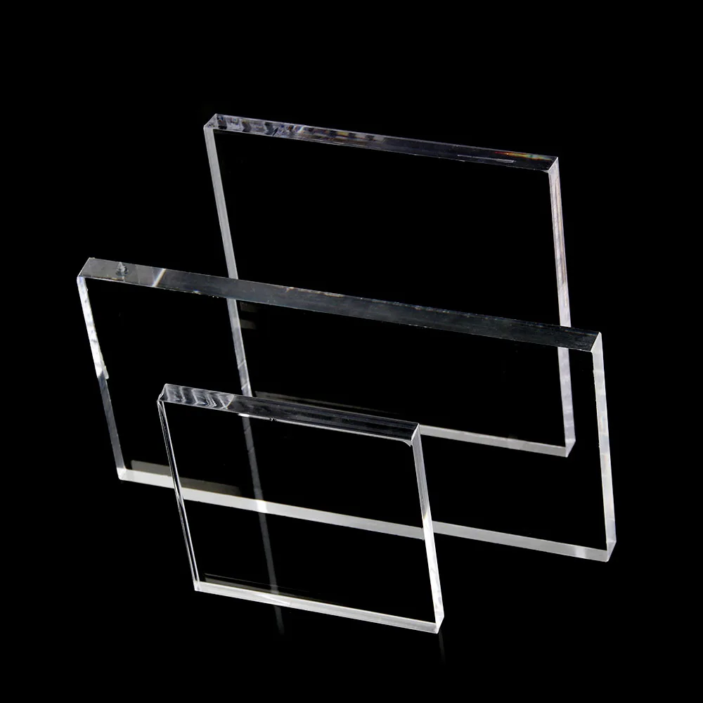 

1PC New Clear Acrylic Stamping Rubber Template Plexiglass Thin Blocks Pads Card Craft Art DIY Home Decor Craft