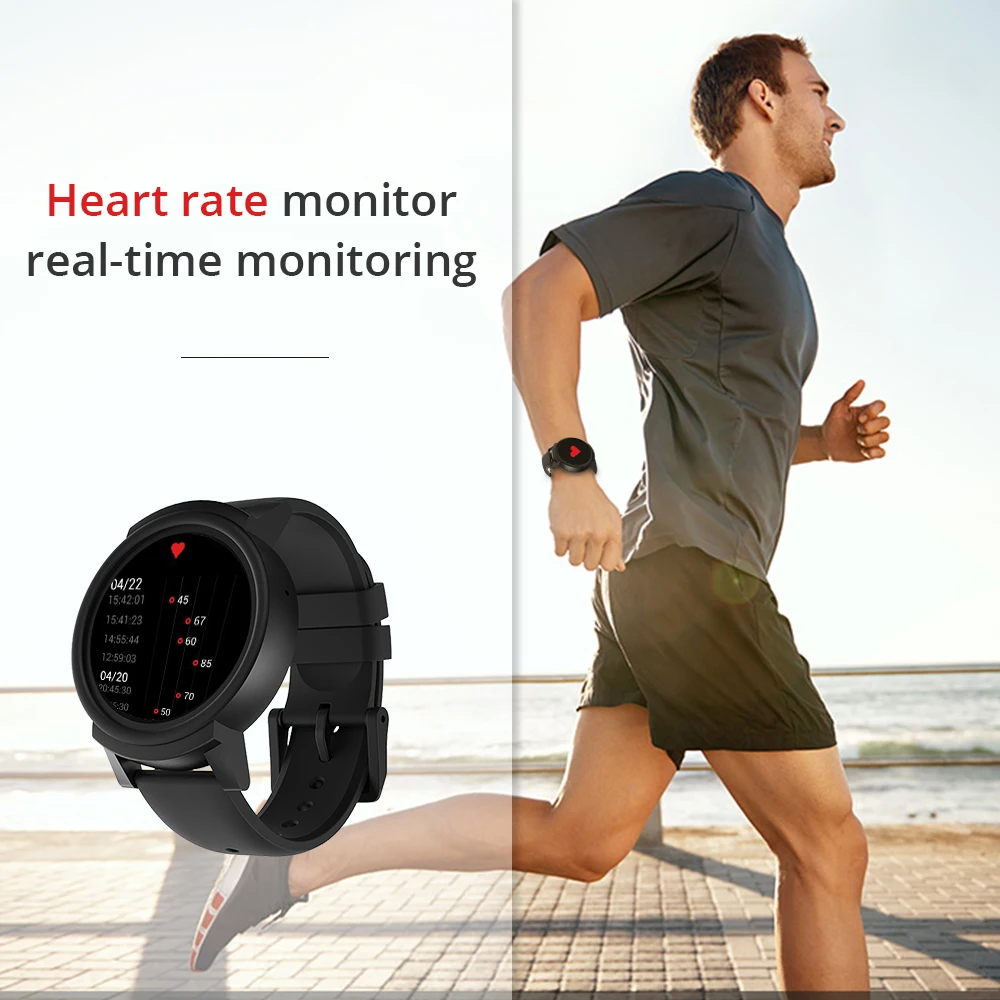 Original Ticwatch E Expres Smart Watch Android Wear OS MT2601 Dual Core Bluetooth 4.1 WIFI GPS Smartwatch Phone IP67 Waterproof