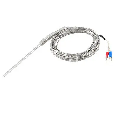 K Type 7.7mm Thread Thermocouple Temperature Measurement Sensor 1.5m 0 1300℃ thermocouple tempeature signal transmitter to 4 20ma 0 10v 0 5v rs485 1 in 1 out k type temperature signal converter