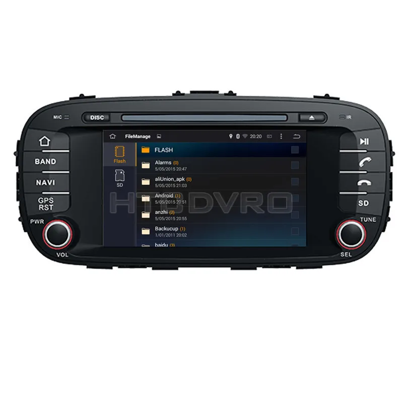 Best YMODVHT 7inch 4G Octa Core Android 9.0 7.1 Car DVD Player for Kia Soul 2014-  GPS Navigation Auto RDS Radio Audio Video Stereo 19