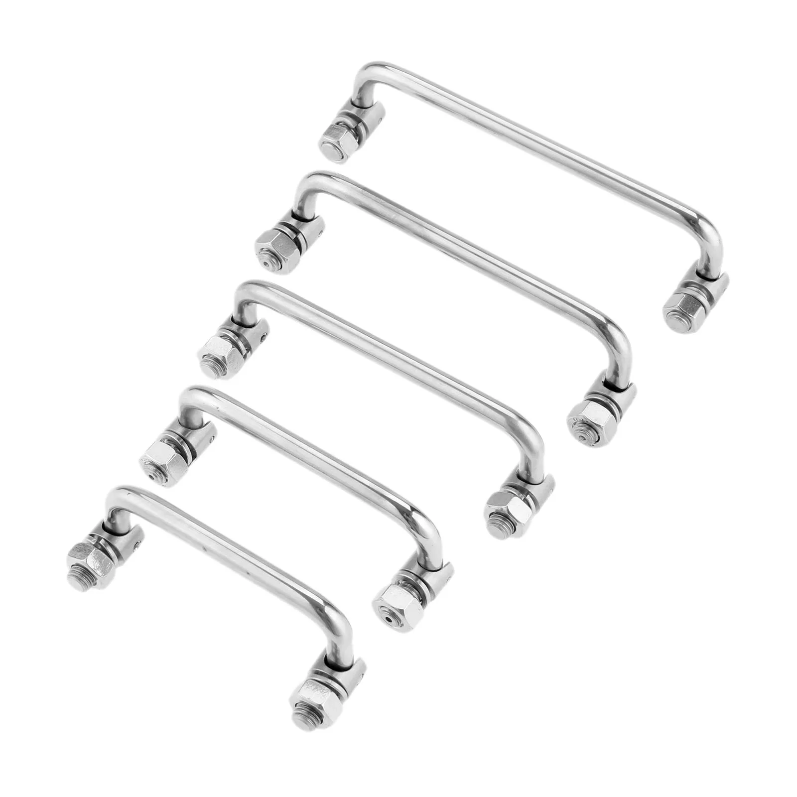 DRELD 1Pc Stainless Steel Furnitures Handle Grip/Movable Folding Handle