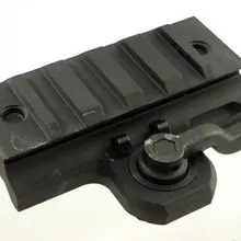 Быстроразъемное крепление QD для крепления на 20 мм черный охотничий аксессуар