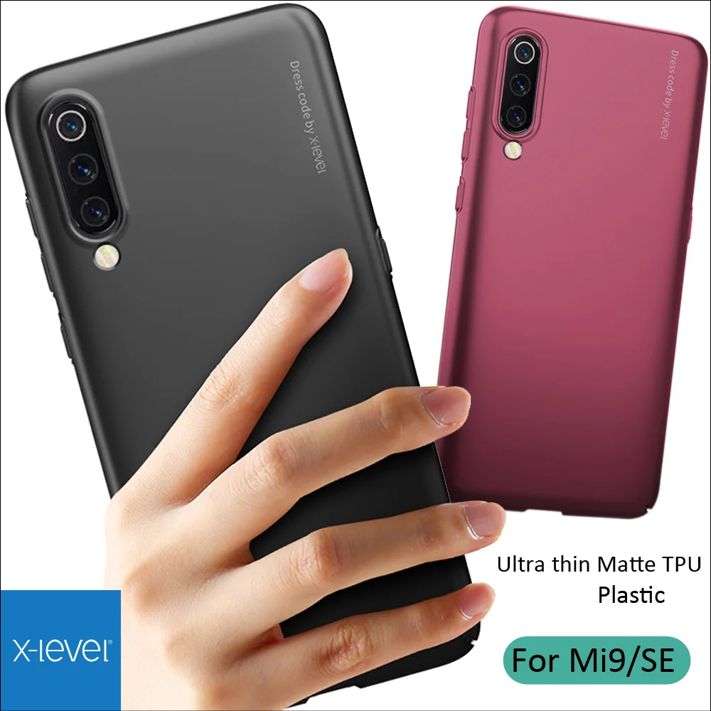 X уровень Мягкий Силиконовый Чехол Для Сяо mi 9 Pro/mi SE уровня ультра тонкий матовая