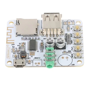 

USB DC 5V Bluetooth 2.1 Audio Receiver Board Wireless Stereo Music Module with TF Card Slot