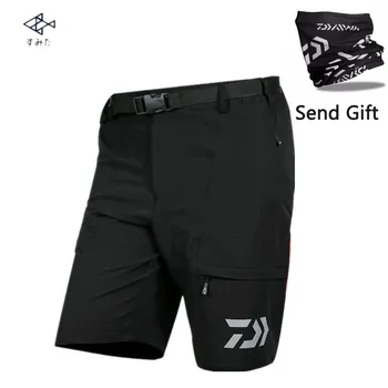 

2018 DAIWA New Fishing Shorts Outdoors Summer Breathable Sunscreen Multi Pocket Light Waterproof shorts Send Gift