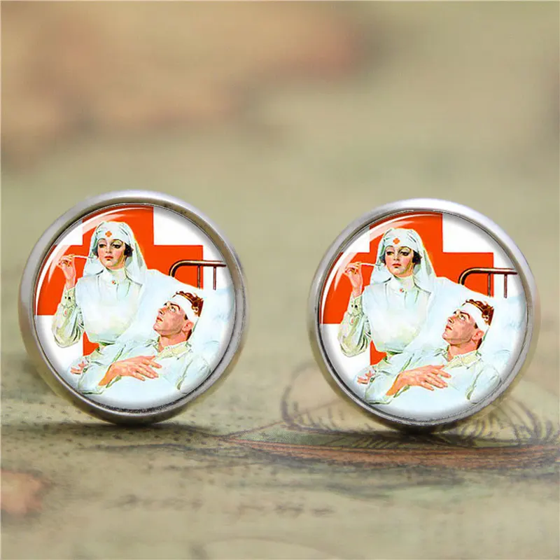 10pairs/lot Nurse earring Nurse whose job is to care for people earring