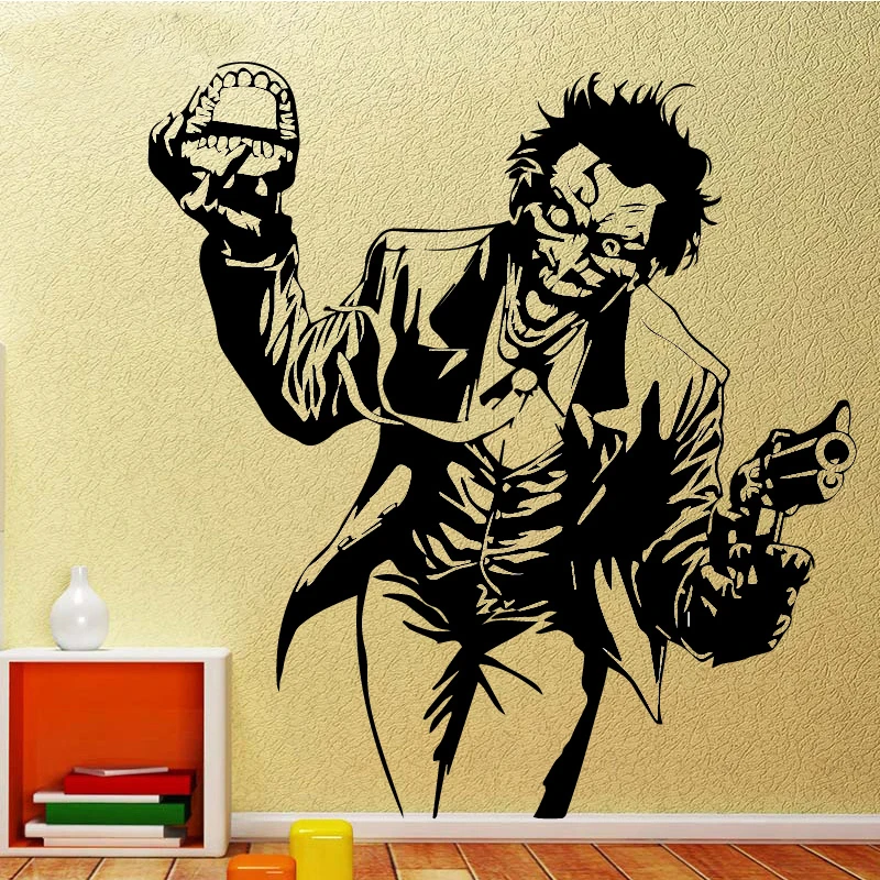 Us 2 03 16 Off Creative Villain Wall Design Stickers For Home Evil Person Bedroom Accessories Wall Decor Removable Waterproof Vinyl Art Sticker In