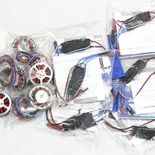 Platinum-30A-Pro 2-6 S 30A Скорость контроллер ESC+ 750KV бесщеточный дисковый двигатель высокая тяга с креплением для квадрокоптера DIY Drone