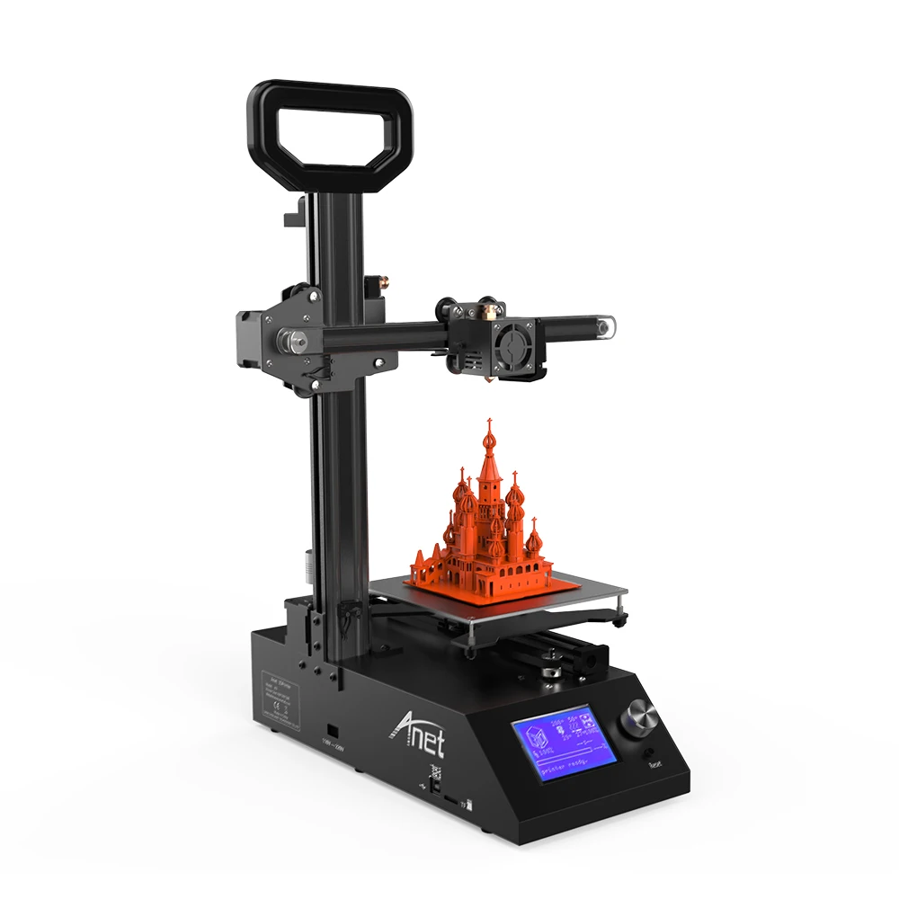 Anet A9 3d принтер металлическая пластина + алюминиевая рама Высокая точность impresora DIY
