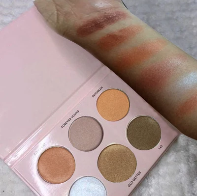 

Miss Rose Pigmentation 6 Color New Bronzer and Highlighter Palette Makeup Women Cosmetic Palette for Women