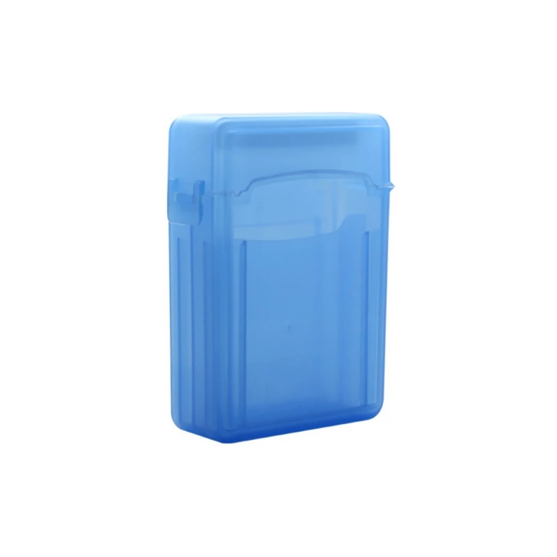 

2.5 Inch Drive Enclosure Container Portable Dual Compartment Hard Disk Protective Storage Carrying Case External Hard Drive Case