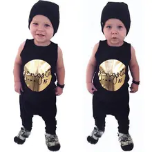 2Pcs Toddler Kids Summer Clothes Baby Boys Kids Vest T-Shirt Top + Long Pants Outfits Clothing Set 0-4Y