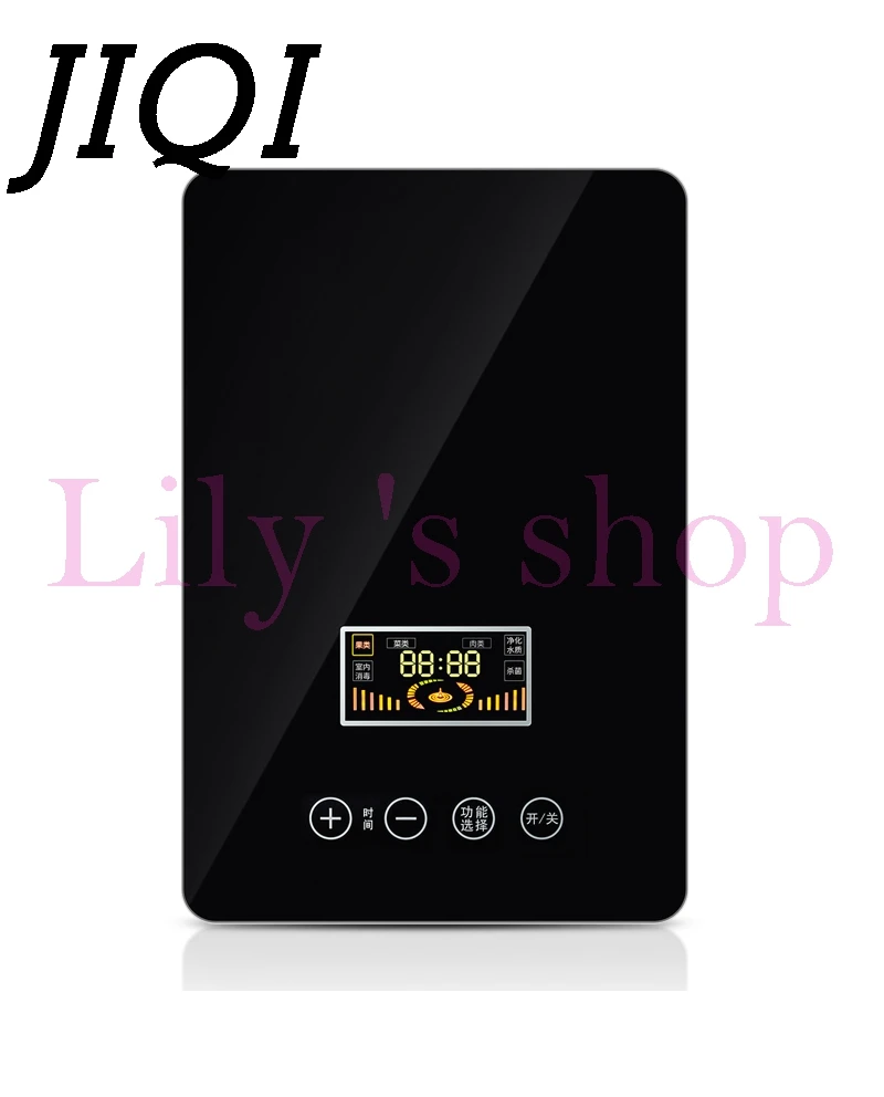 

JIQI Fruits vegetable washer Oxygen Disinfection washing Machine air Purifier Ozone Generator Water food Sterilizer LED Ozonizer
