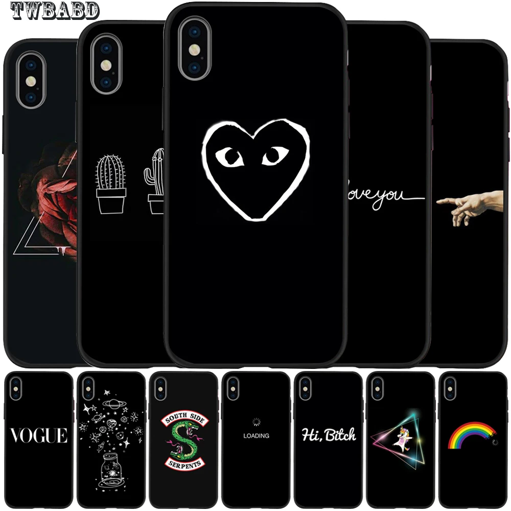 

Cactus unicorn love loading Rainbow Phone Case For Funda iphone 8 7 X XS Max XR 6 7 8 Plus 5S SE Cover Etui Funda