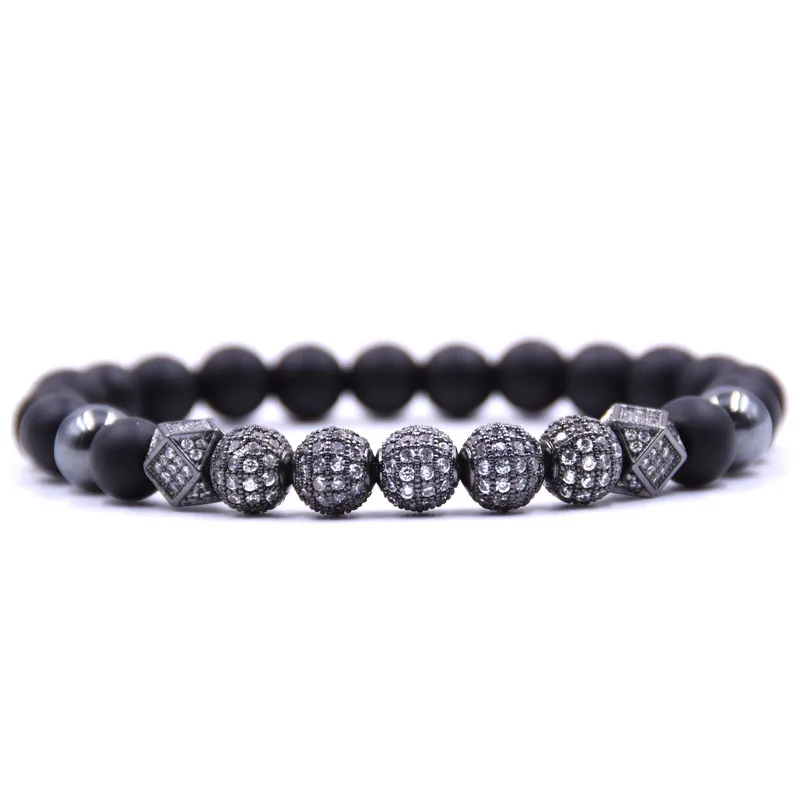 

KANGKANG 2018 popular 8mm 4 colors Volcanic lava bead Bracelets For Men&Women Bracelet Jewelry Pulsera zapestnica ranneketta