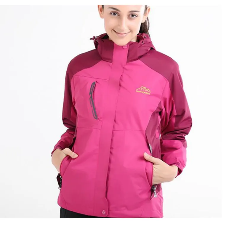 2017 Nieuwe Mannen Vrouwen Outdoor Winter Wandelen Klimmen Outdoor 3 In 1 Winddicht Jas Mannelijke Thermische Skiën Jas Sport Warm uitloper 2017 Nieuwe Mannen Vrouwen Outdoor Winter Wandelen Klimmen Outdoor 3 In 1 Winddicht Jas Mannelijke Thermische Skiën Jas Sport Warm uitloper