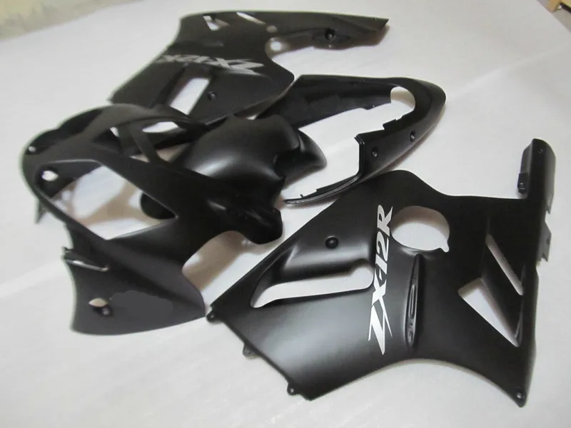 

Custom Fairing Kit for KAWASAKI Ninja ZX12R 02 03 04 05 ZX 12R 2002 2004 2005 Matte black Motorcycle Fairings set+7gifts KX03