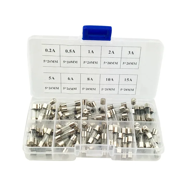 100pcs 5x20mm electrical fuse amp fast blow glass fuse box 0 2a, 0 5 Home Fuses for Fuse Box 100pcs 5x20mm electrical fuse amp fast blow glass fuse box 0 2a, 0 5a, 1a, 2a, 3a, 5a, 6a, 8a, 10a, 15a car fuse universal fit