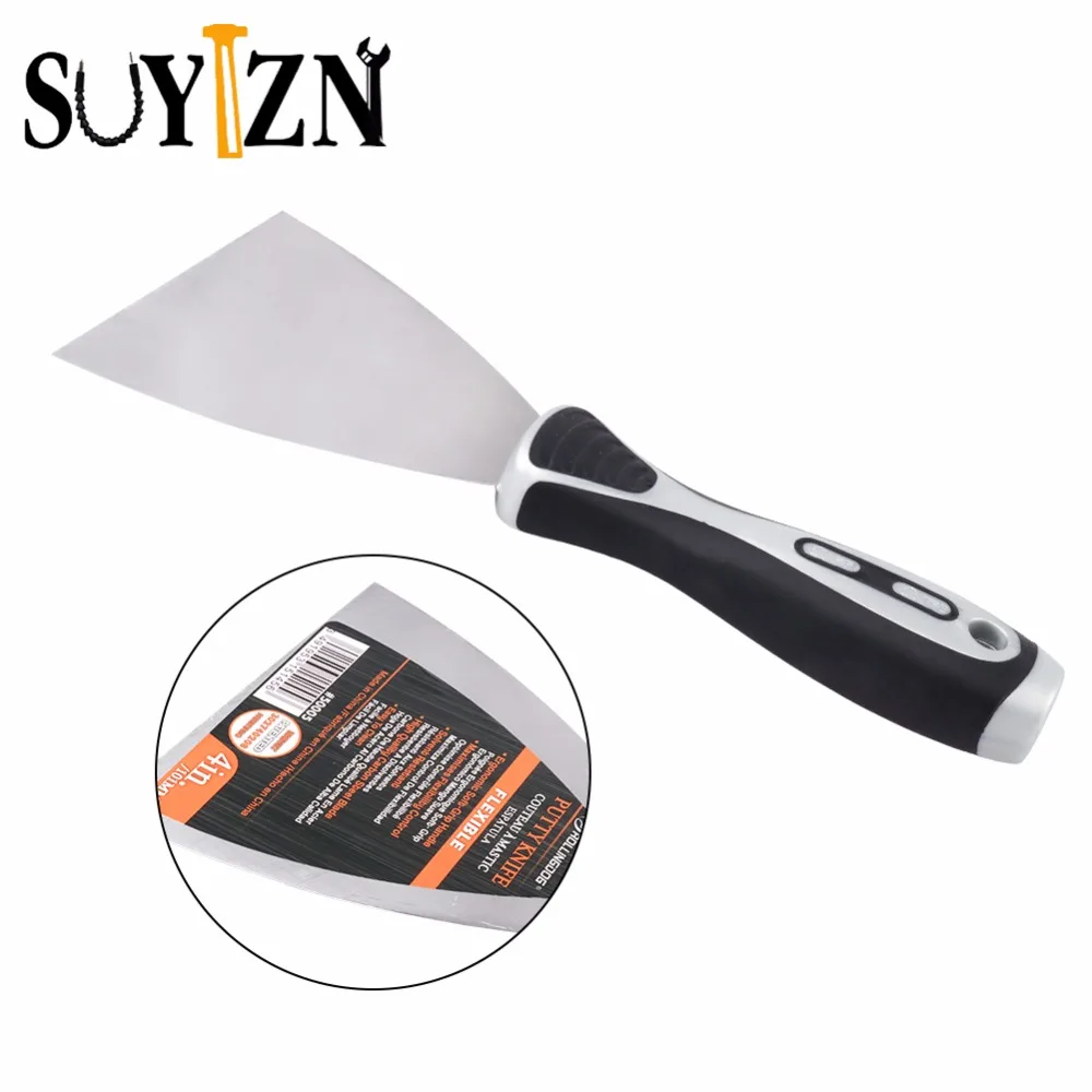 4''/101mm Putty Knifes Scraper Multi function Carbon Steel Cleaning