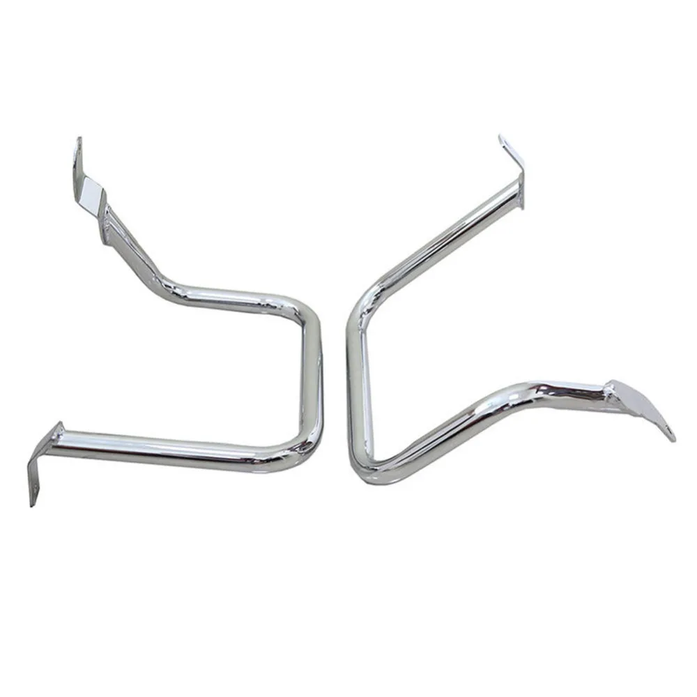 

Chrome Motorcycle Rear Saddlebag Guard Rail Crash Bar for Harley Softail FLST FLSTC FXST 2000-2012 2001 2002 2003 2004
