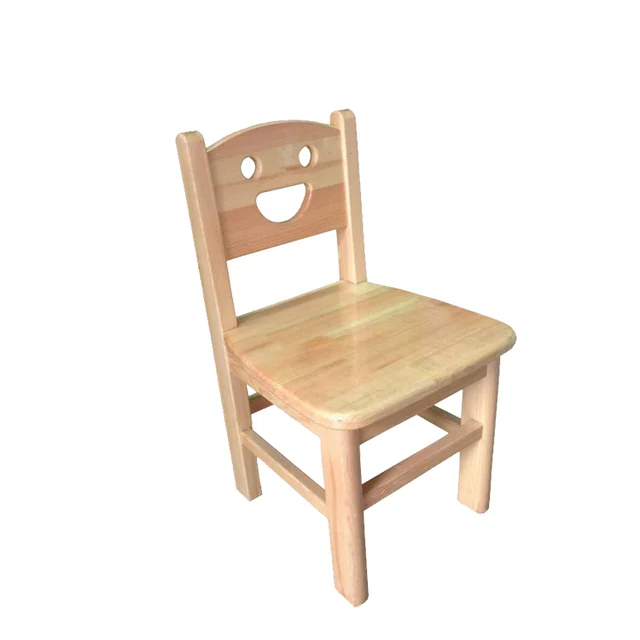 Kindergarten children small wooden chairs Pupils learn stool childin